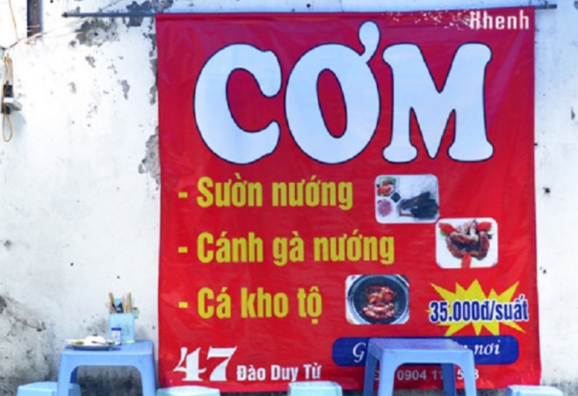 In biển quảng cáo giá rẻ tại Hà Nội