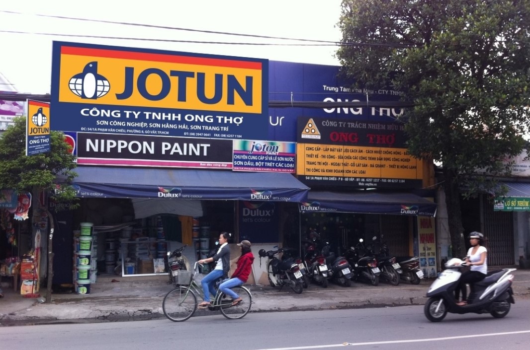 biển quảng cáo sơn Jotun
