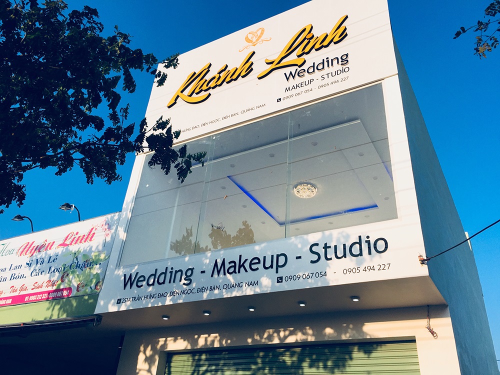 mẫu biển quảng cáo studio áo cưới phổ biến