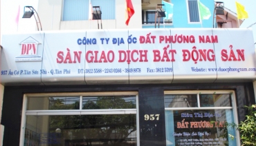 Mẫu biển quảng cáo Bất Động Sản đẹp nhất, làm biển quảng cáo bất động sản tại Hà Nội