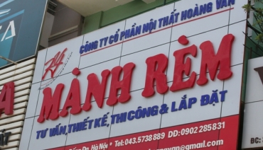 Làm biển quảng cáo Mành Rèm cửa tại Hà Nội