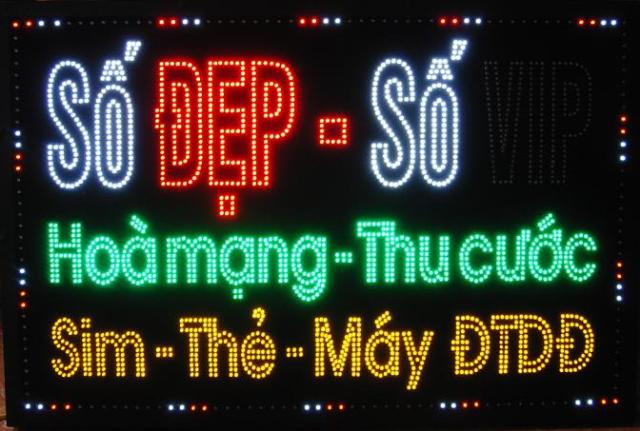 Làm biển quảng cáo Led giá rẻ tại Hà Nội