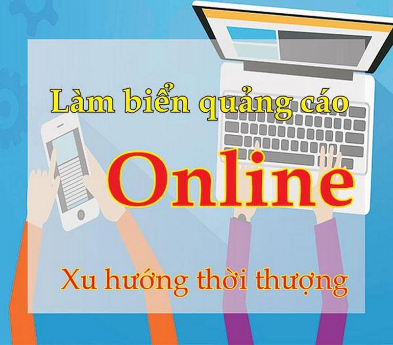 Làm Biển Quảng Cáo Online, Dịch Vụ Thiết Kể Banner Quảng Cáo Online -  Dktech - Công Ty Làm Biển Quảng Cáo Chuyên Nghiệp Tại Hà Nội